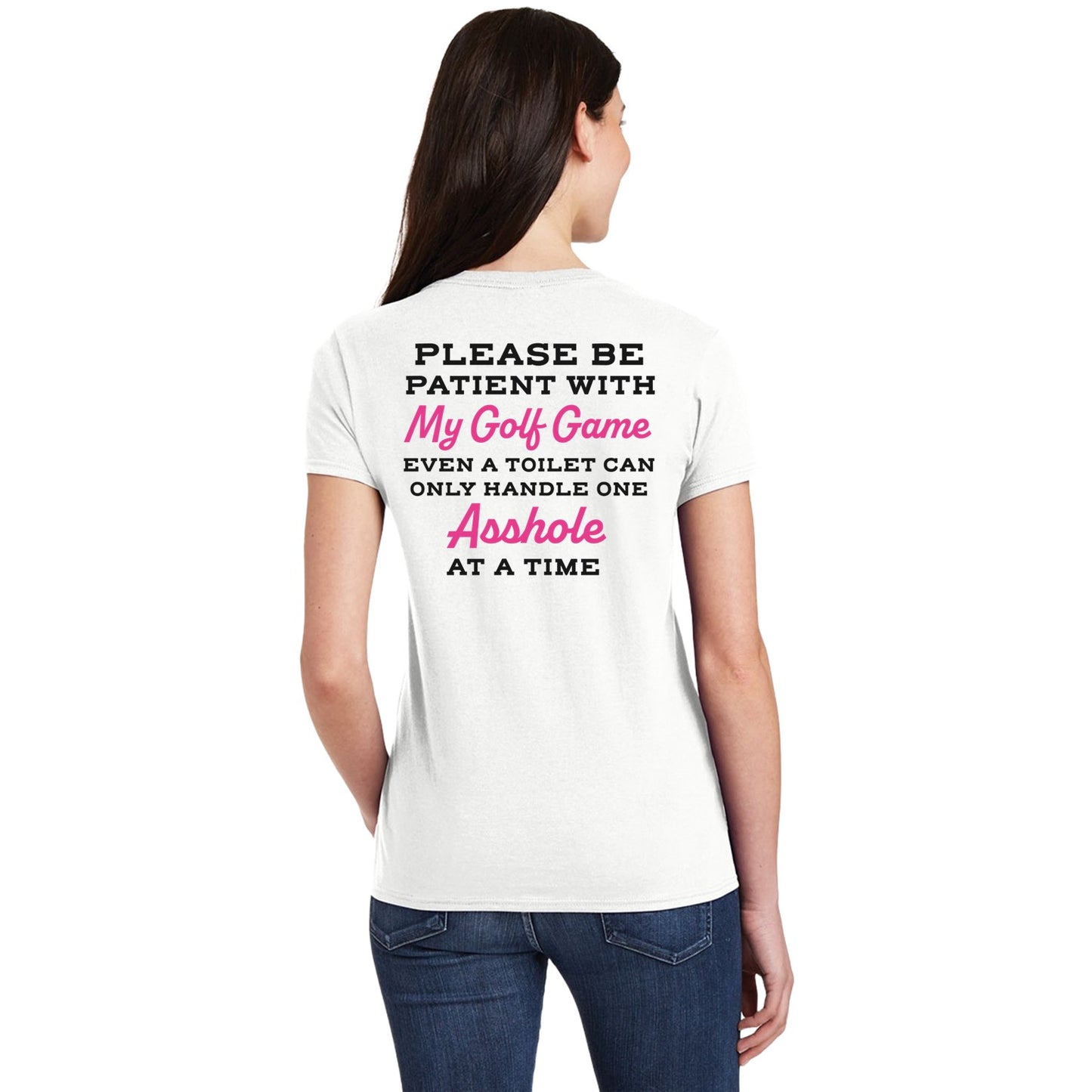 Funny Golf Shirts for Women - Ladies Golf Tops - Golf Etiquette