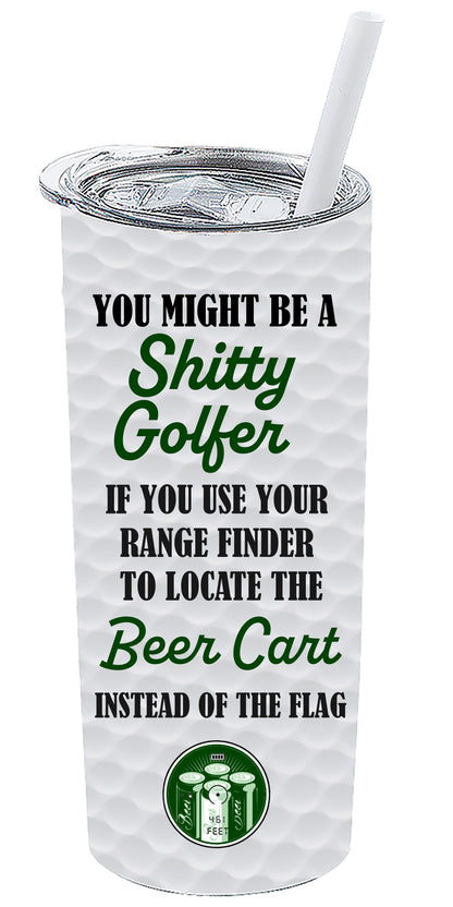 Beer Cart - Range Finder - Funny Golf Tumblers