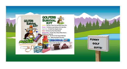 Funny Golf Survival Kit for Men