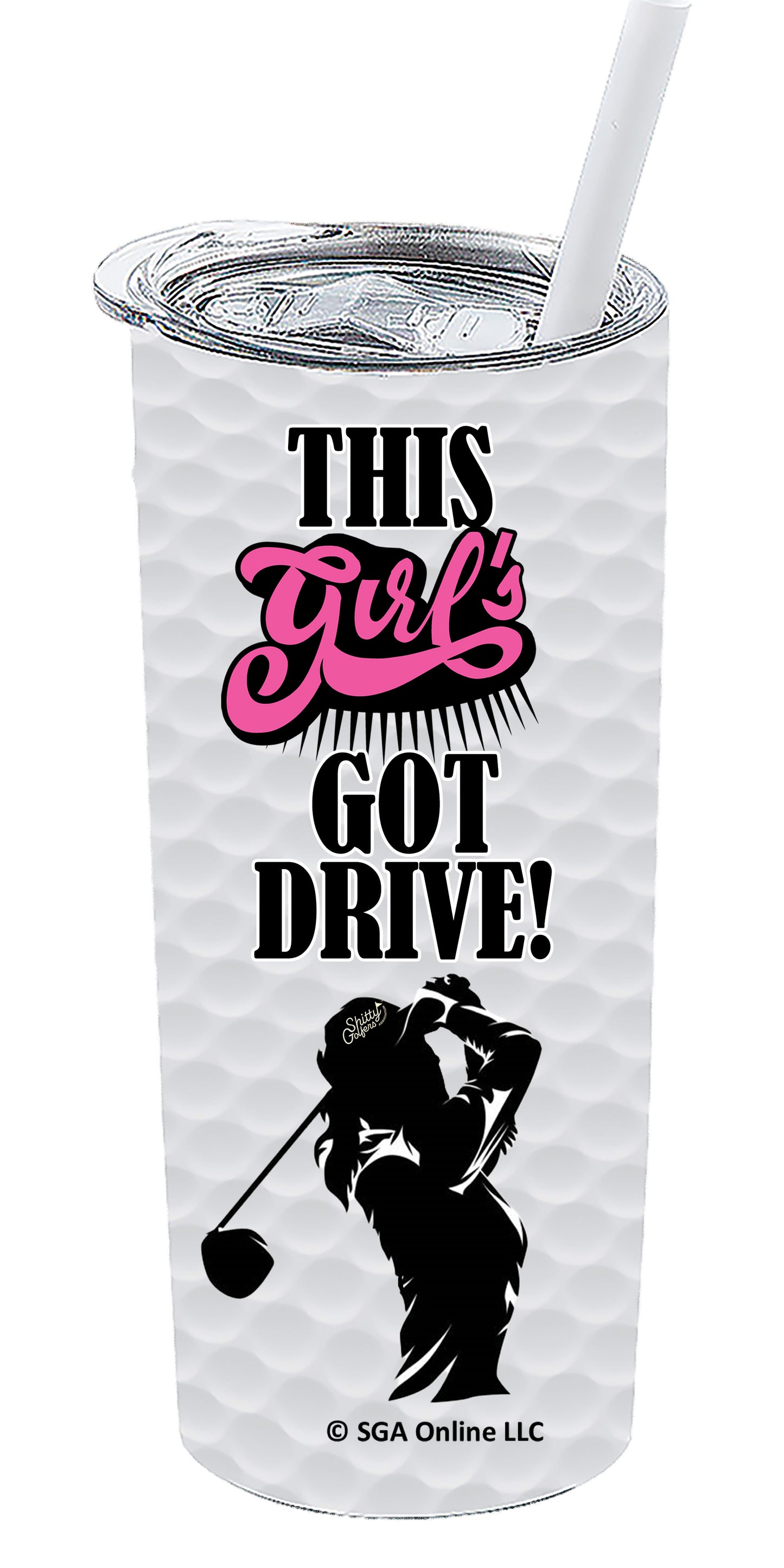 This Girls Got Drive -  Golf Tumbler