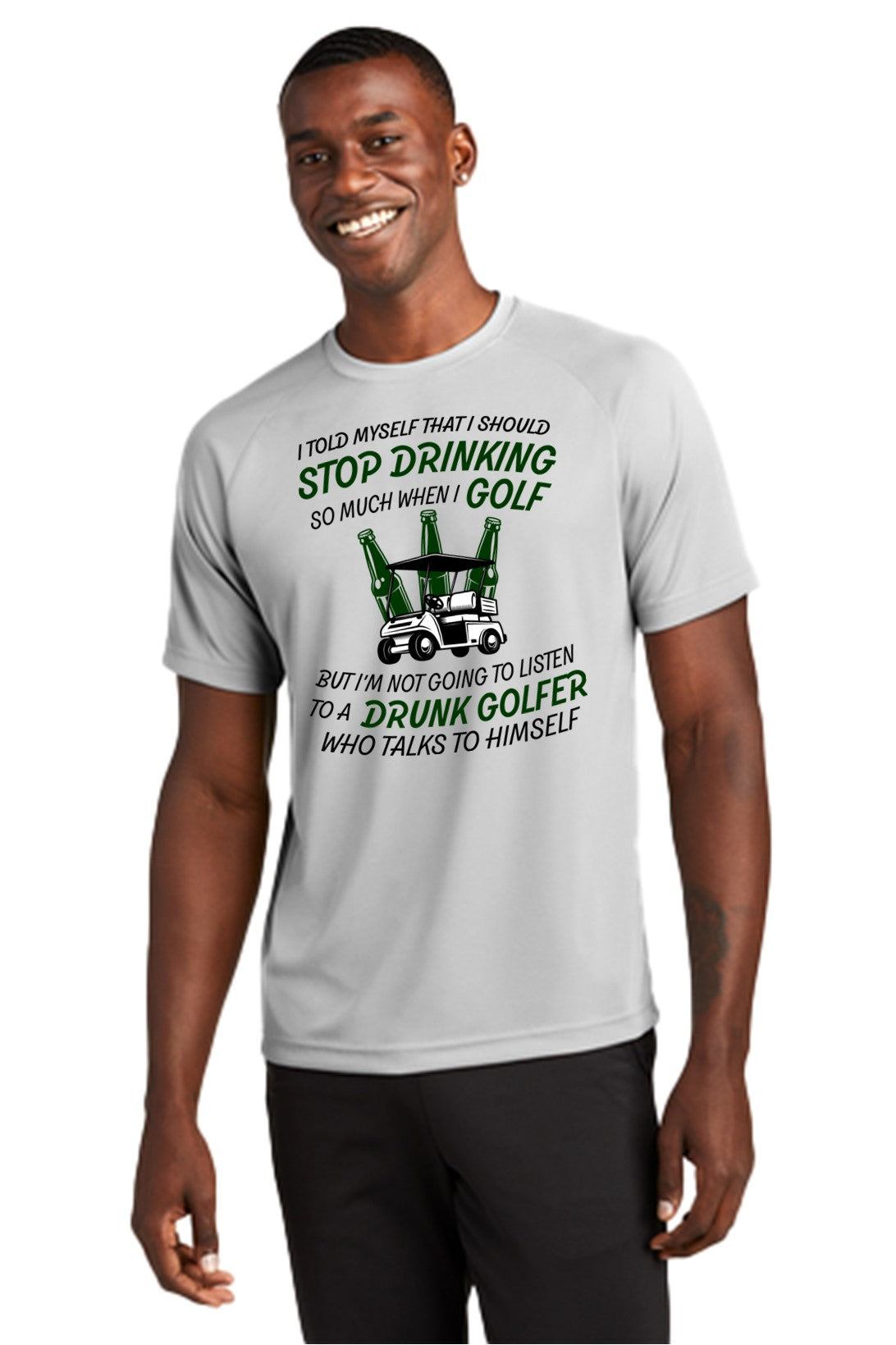 Drunk Golfer - Mens Golf T-Shirt