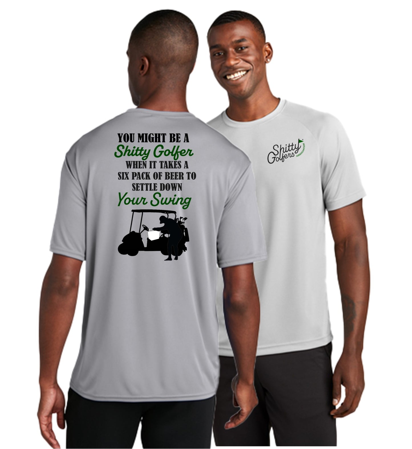 Settle Your Swing Golf Shirt for Men