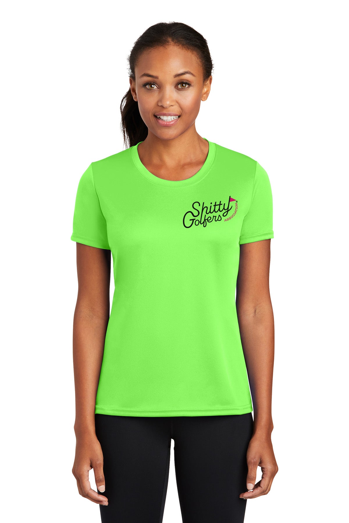 SHITTY GOLFERS ASSOCIATION - Ladies Golf T-Shirts | Women's Golf Tops