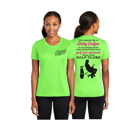 Funny Ladies Golf T Shirts | Golfing Shirts for Women | Regripping Clubs | Witty Golf Tees