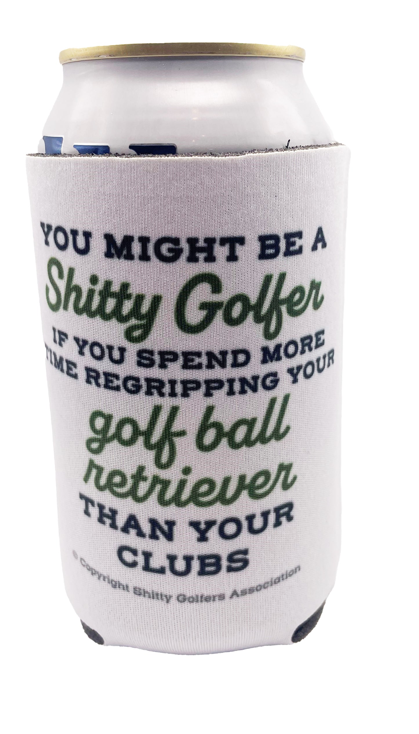 Regripping your Clubs - Funny Golf Can Sleeves - Beer Koozies