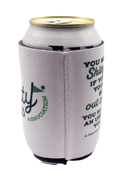 Golf Themed Can Coolers - Funny Beverage Holders - Bottle Cooler - Out of Bounds