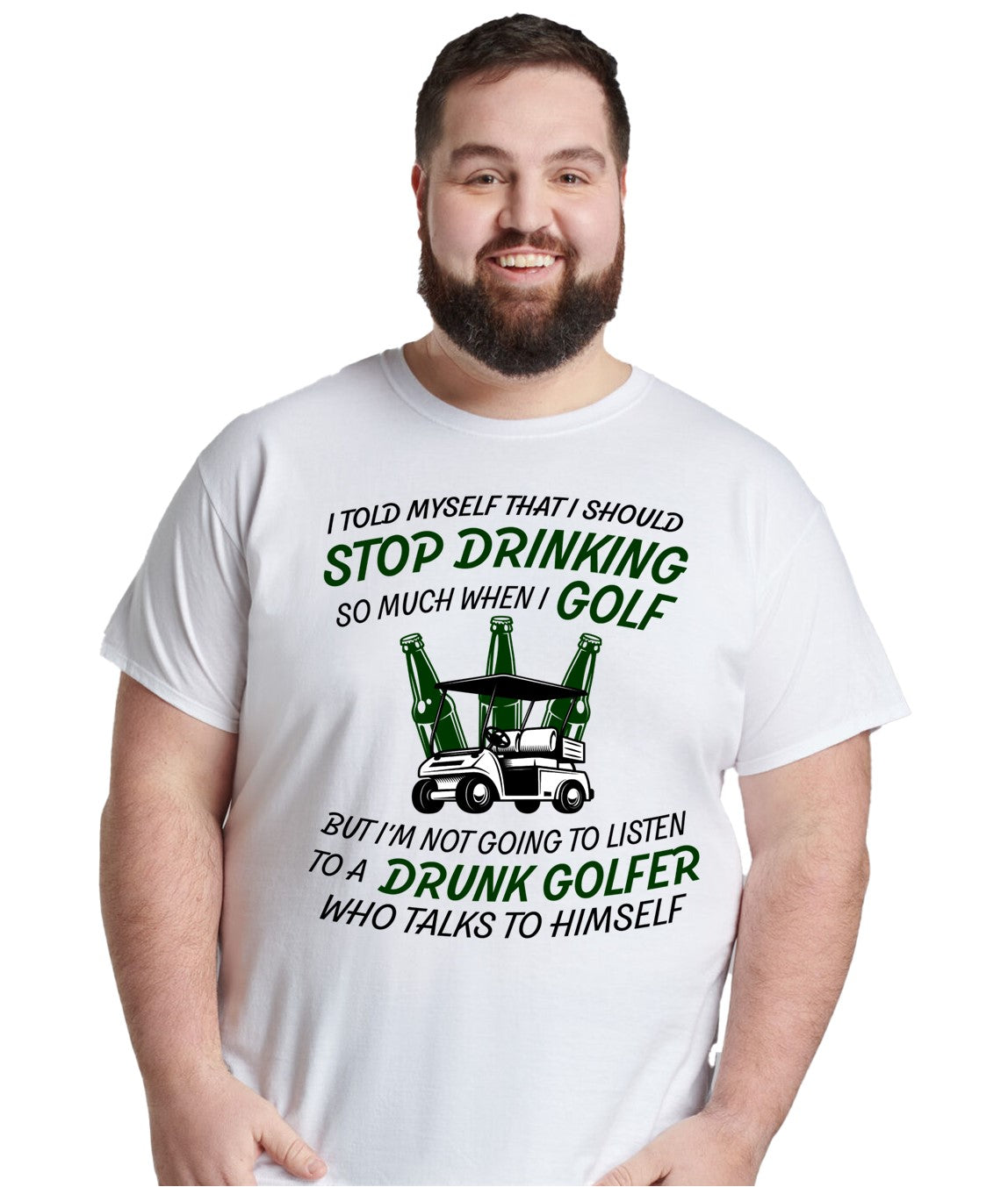 Drunk Golfer - Mens Golf T-Shirt