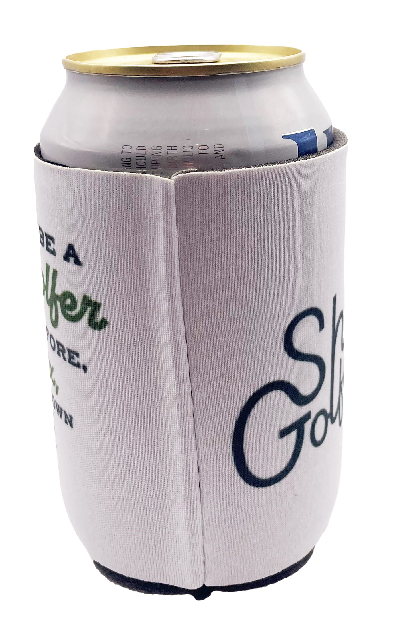 Yell Fore Funny Golf Can Sleeve - Beer Koozies - Can Cooler