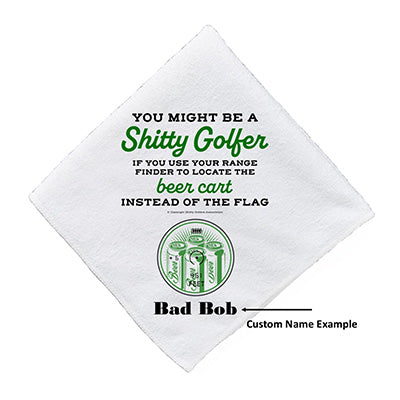 Beer Cart - Range Finder Golf Towels