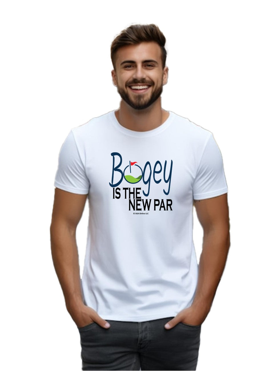 Bogey is the New Par - Golf Shirt for Men