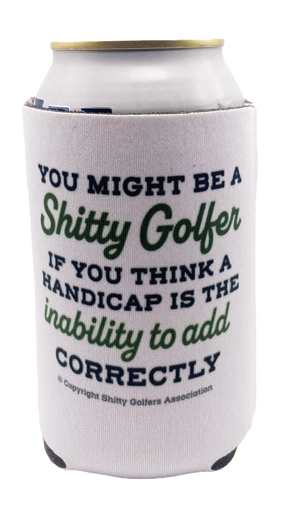 Golf Handicap - Funny Golf Can Sleeve - Beer Koozies