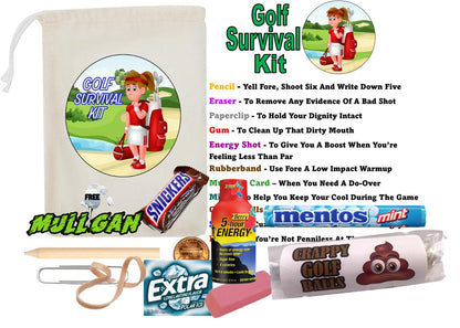 Funny Golf Survival Kit for Women