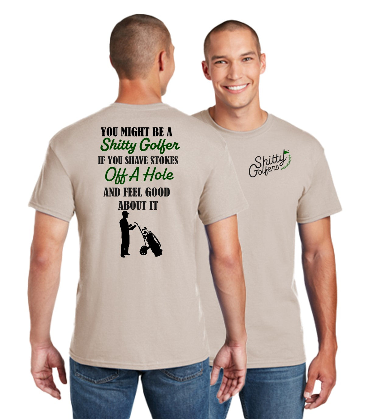 Shave Strokes off a Hole - Men's Golf Shirt