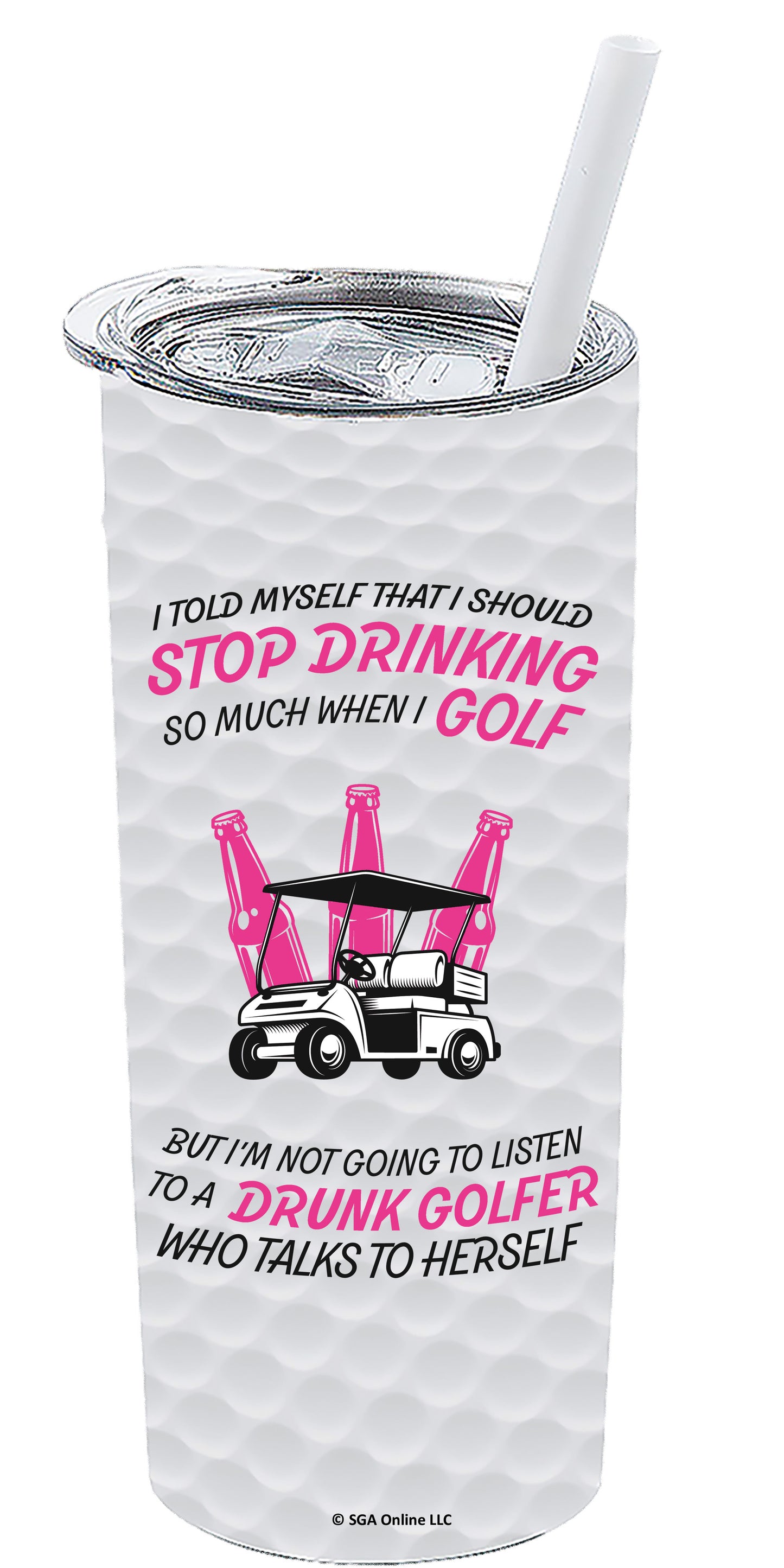 Drunk Golfer - Golf Ball Tumblers