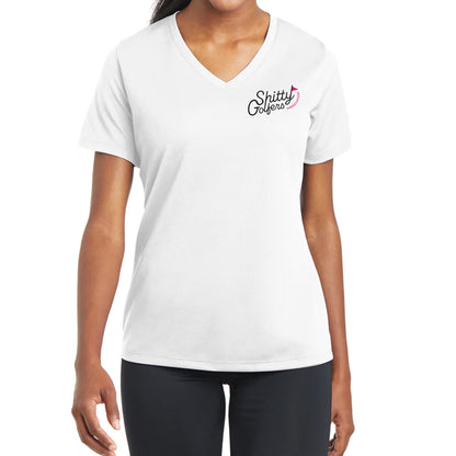 Ladies Golf T-Shirt - Ain't Pitchin - Ain't Bitchin