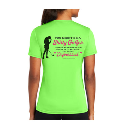 Funny Ladies Golf T Shirts | Golfing Shirts for Women | Last Round | Witty Golf Tees