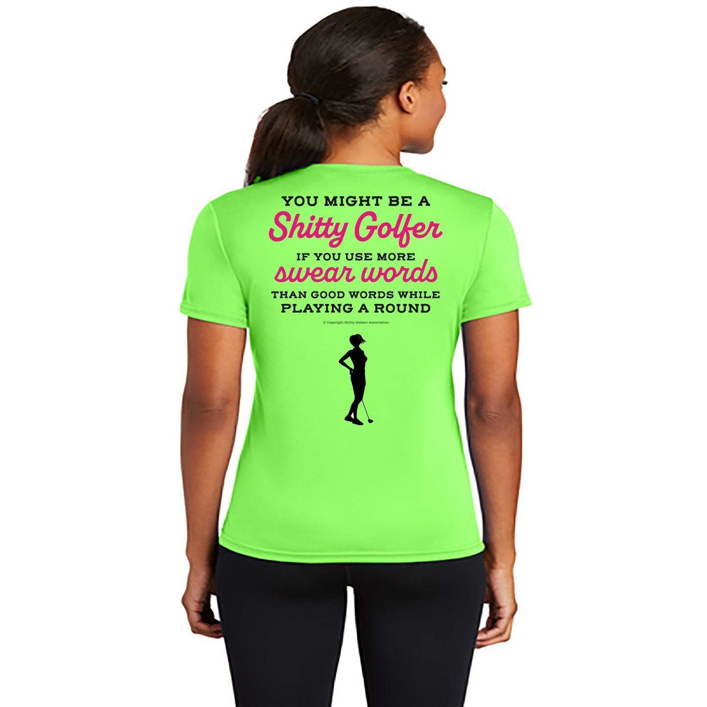 Funny Ladies Golf T Shirts | Golfing Shirts for Women | Swear Words | Witty Golf Tees